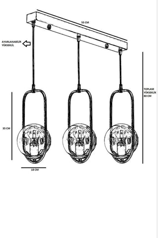 Hanglamp Wit en Koperkleurig