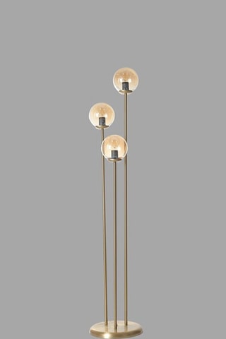 Staanlamp - Goudkleurig en Transparant