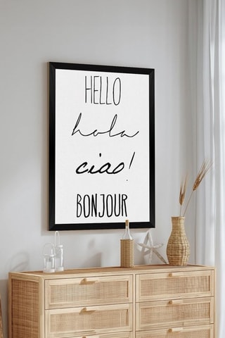 Wanddecoratie - 33 x 48 cm