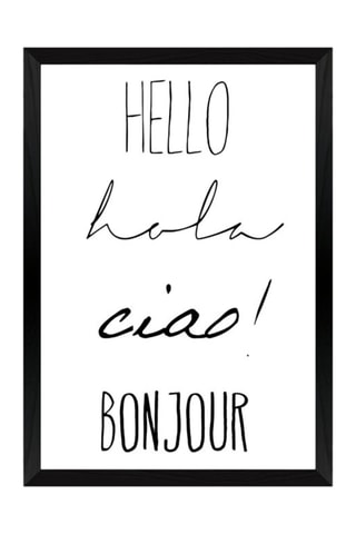 Wanddecoratie - 33 x 48 cm