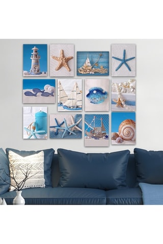 12-delige Wanddecoratie