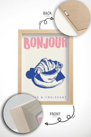 Houten Wanddecoratie - 33 x 48 cm