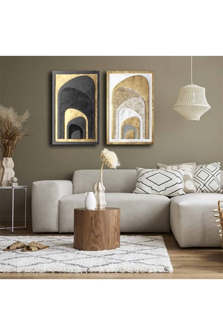 2 Wanddecoraties - 45 x 70 cm