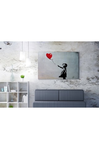 Wanddecoratie “Girl With Balloon” Banksy - 50 x 70 cm