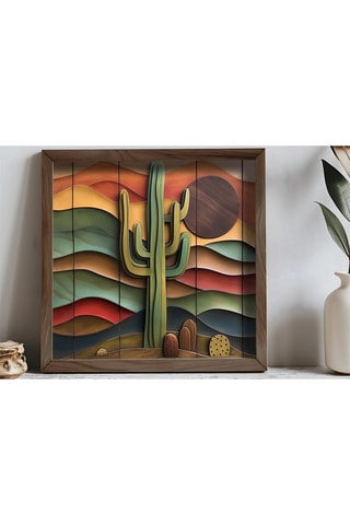 Wanddecoratie - 50 x 50 x 3,5 cm