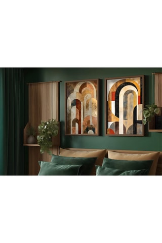 2 Wanddecoraties - 70 x 50 cm