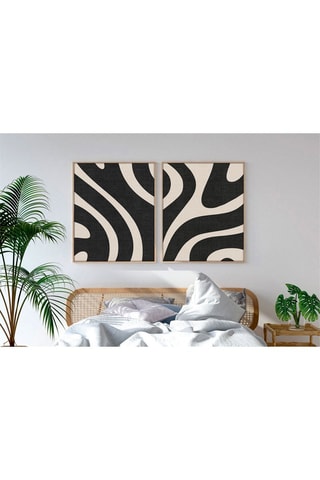 2 MDF Wanddecoraties Aimé - 50 x 70 cm