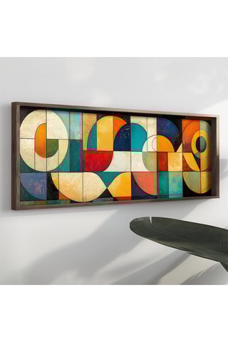 Grenenhouten Wanddecoratie - 40 x 120 x 3,5 cm