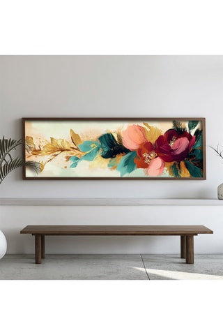 Grenenhouten Wanddecoratie - 40 x 120 x 3,5 cm