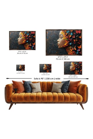 Quadro in MDF René3 - 35 x 47 cm