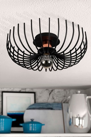 Plafondlamp Aspendos Zwart