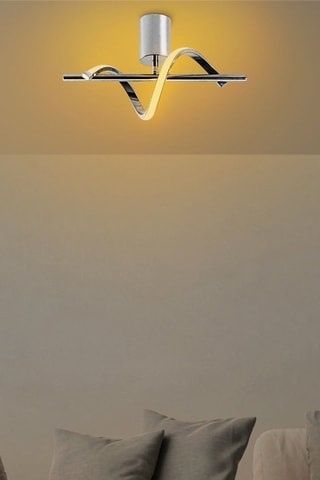 Ledplafondlamp Likma - Zilverkleurig - 11 W