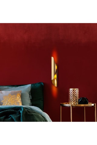 Wandlamp Flare - Goudkleurig - 10 W