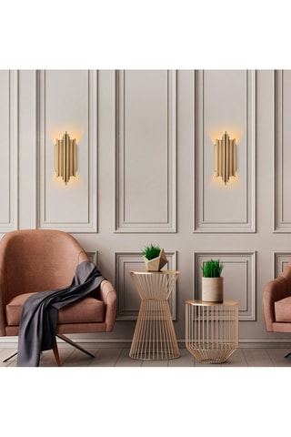 Wandlamp Reis - Goudkleurig