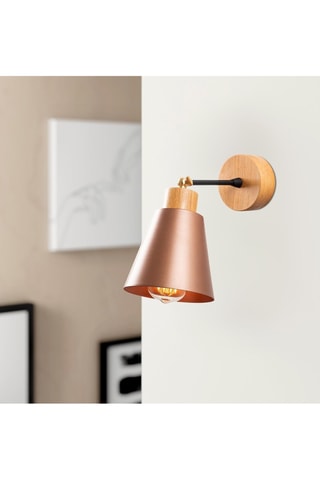 Wandlamp Manavgat Bronskleurig