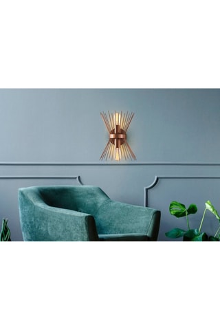 Wandlamp - Koperkleurig