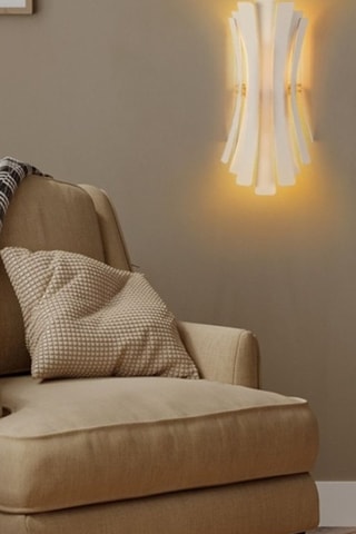 Wandlamp Linea - Wit - 2 x 40 W