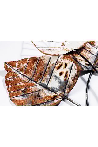 Wanddecoratie Fall 1 - Zwart en Bruin - 45 x 85 cm