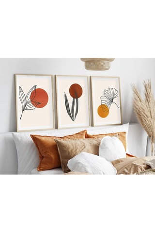 3 quadri Huhu215 - 70 x 50 cm