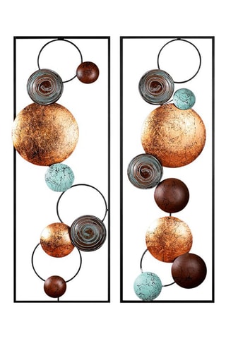 Wanddecoratie Textured - 92 x 32 cm - Zwart