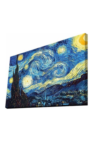 Wanddecoratie “De Sterrennacht” Vincent Van Gogh - 70 x 100 cm