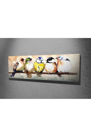 Wanddecoratie op Canvas Lily -  80 x 30 cm