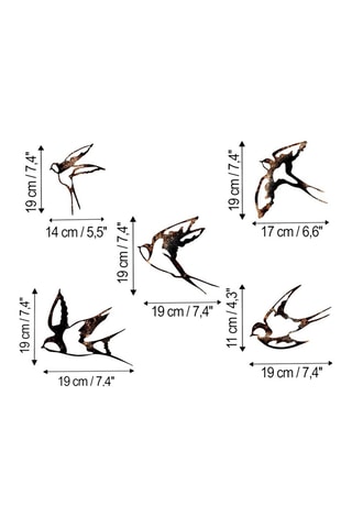 Wanddecoratie - Zwart