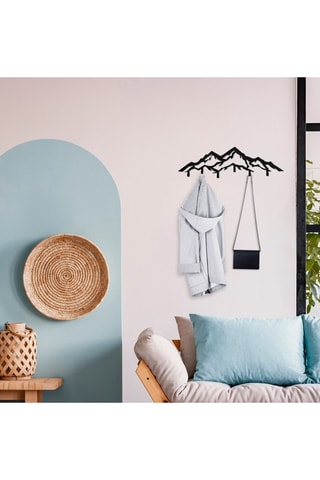 Wanddecoratie Dag Zwart