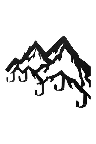 Wanddecoratie Dag Zwart