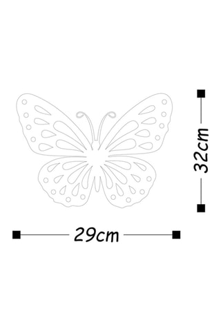 Decorazione da parete Farfalla - Dorato