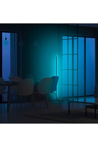 Staanlamp Lumos - Zwart en Blauw - 60 W