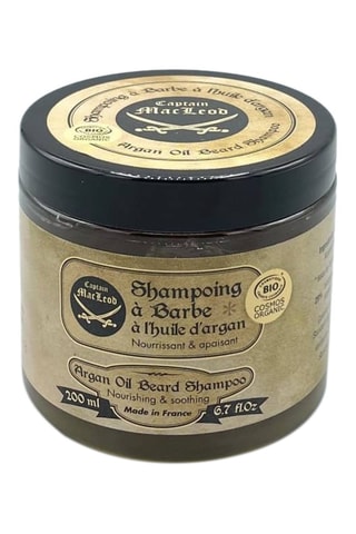 Champú de barba con aceite de argán ecológico - 200 ml