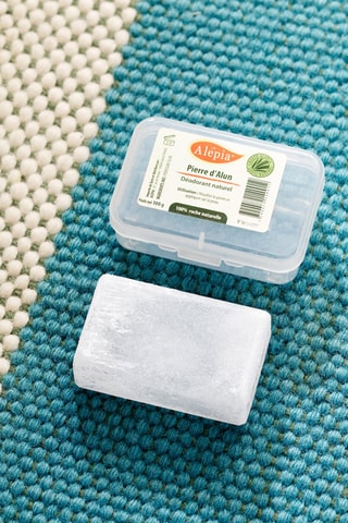 Lingote de piedra de alumbre - Desodorante natural - 100 g