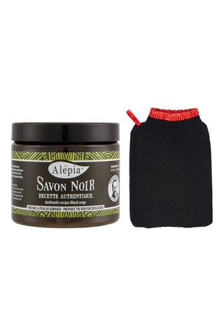 Jabón negro y guante exfoliante Best Kessa - 200 ml