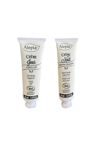 Crema de día Végéta Lift ecológica - 30 ml y crema de noche ecológica Sublime Jeunesse - 30 ml