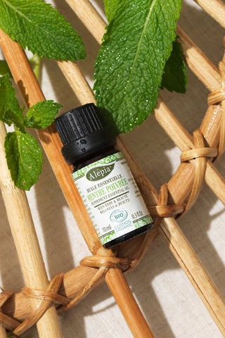 2 x Aceite esencial ecológico de menta piperita   10 ml