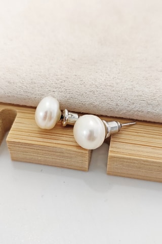 Oorbellen - Parelmoer