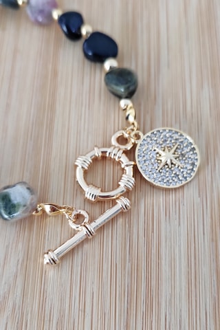 Armband - Toermalijnen en Zirkonia’s