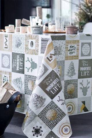 Nappe rectangulaire Wonderful Gris