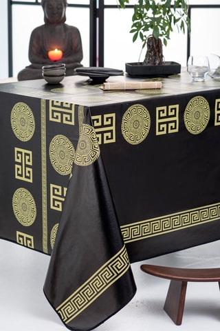Nappe Licy - Noir et beige