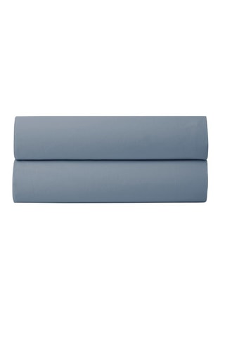 Drap-housse en coton 80 fils/cm² Julian - Bleu