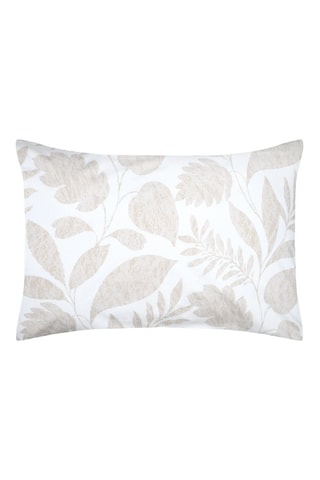 Taie d'oreiller - Blanc et bleu