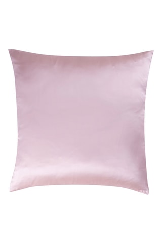 Taie d'oreiller en soie - Rose