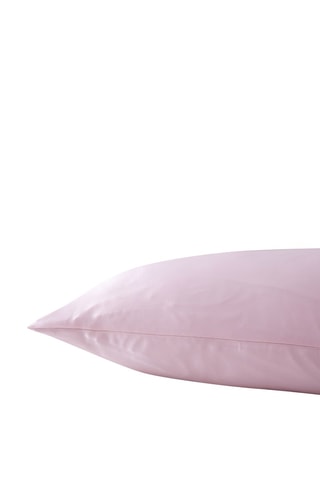 Taie d'oreiller en soie - Rose