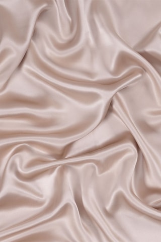 Taie d'oreiller en soie - Champagne