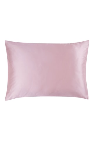 Taie d'oreiller en soie - Rose