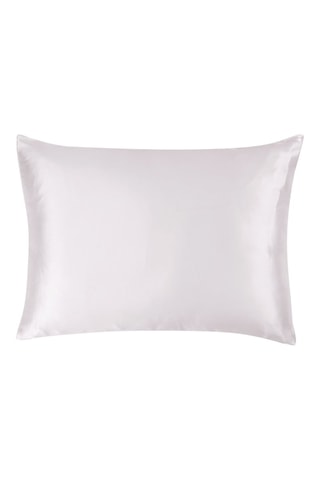 Taie d'oreiller en soie - Ivoire