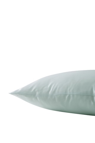 Taie d'oreiller en soie - sauge - 50 x 70 cm