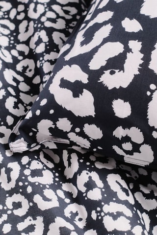 Parure de couette en coton 57 fils/cm² - Noir