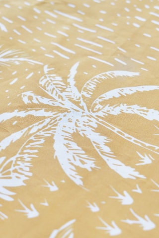 Parure de couette en coton 57 fils/cm² Sunshine - Ocre